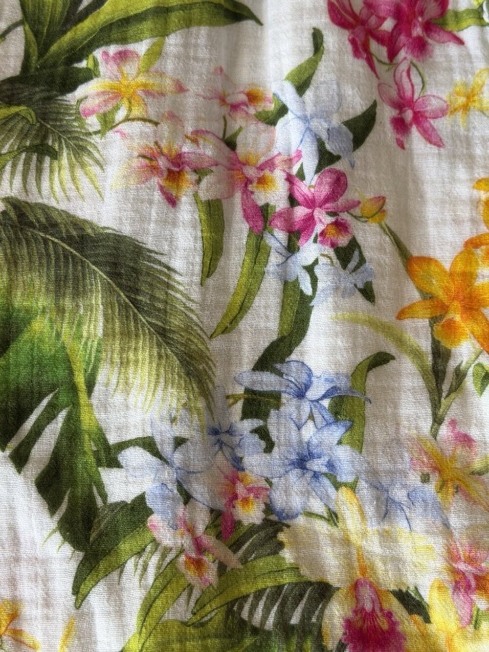 Tommy Bahama Women's XL Breezy Blooms Island Cotton Gauze Easy Shorts Floral - Picture 2 of 8